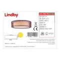 Lindby - Plafoniera LED dimmerabile AMON 3xLED/12W/230V