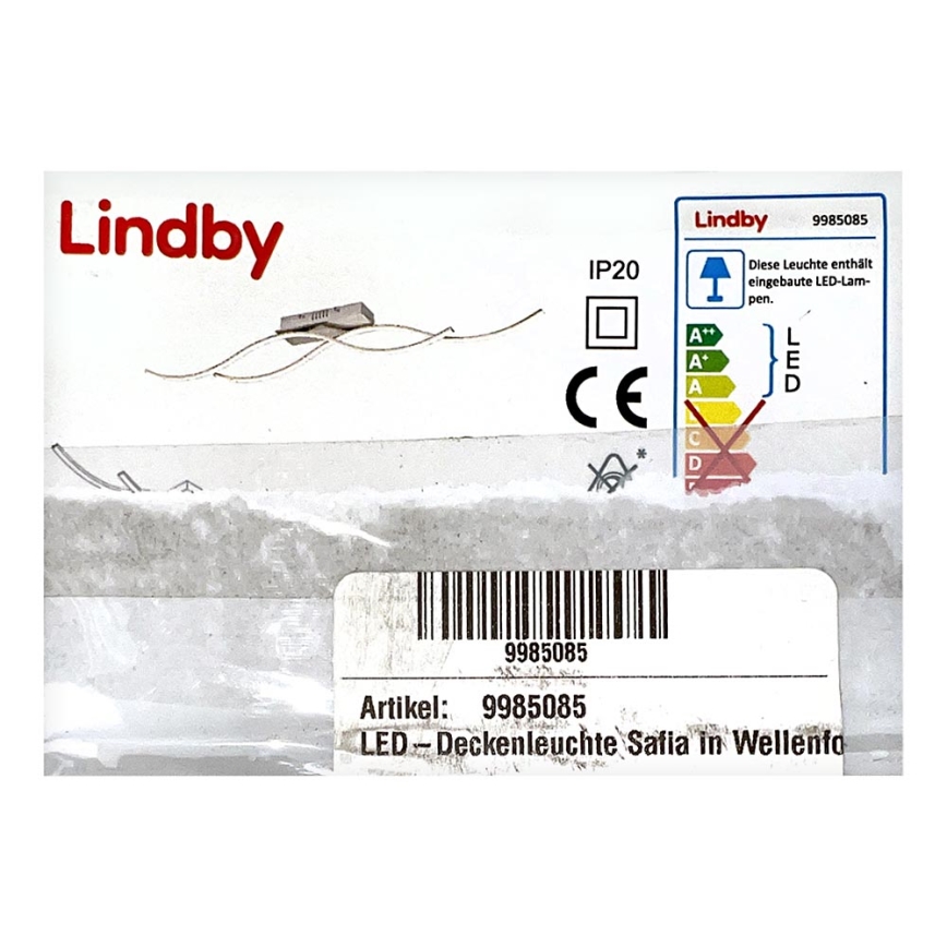 Lindby - Plafoniera LED dimmerabile SAFIA LED/27,5W/230V