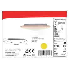 Lindby - Plafoniera LED dimmerabile TOAN 3xLED/12W/230V IP44