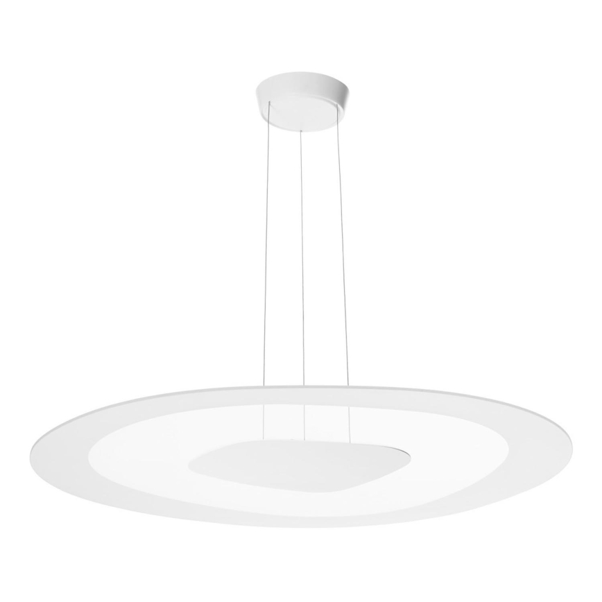 Linea Light 90349 - Lampadario LED a sospensione con filo ANTIGUA LED/46W/230V 80,8 cm CRI 90 bianco