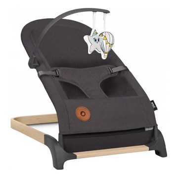 Lionelo - Altalena per bambini JUNE antracite