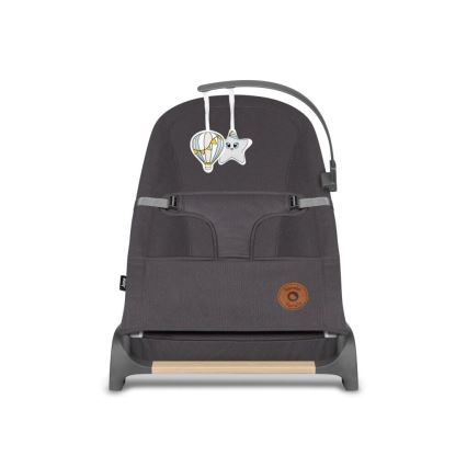 Lionelo - Altalena per bambini JUNE antracite