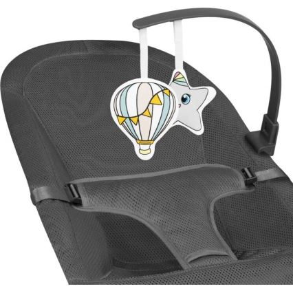 Lionelo - Altalena per bambini JUNE grigio