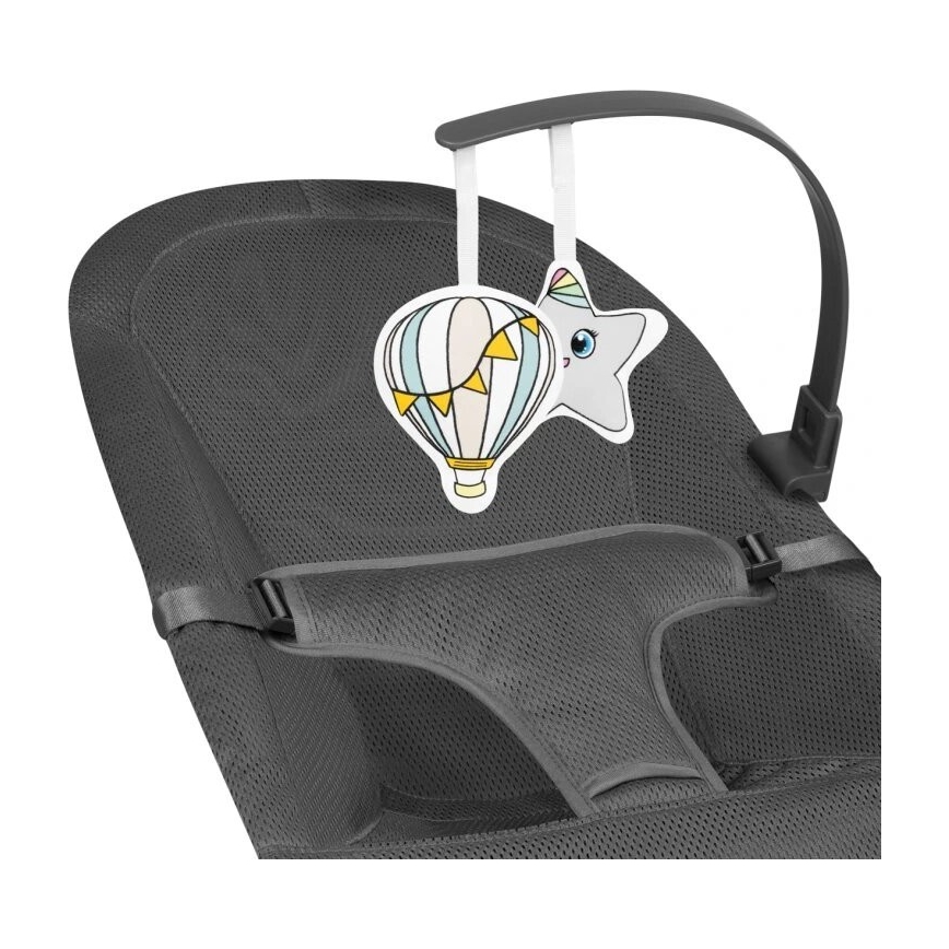 Lionelo - Altalena per bambini JUNE grigio