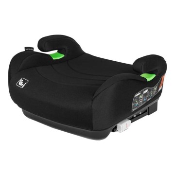 Lionelo - Alzatina per auto LUUK FIX i-Size 125-150 cm nero