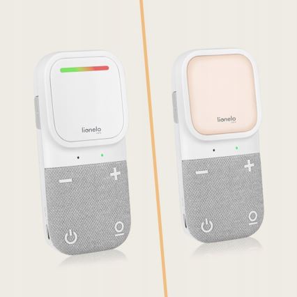 Lionelo - Baby monitor audio ricaricabile senza fili BABYLINE 2.2 5V