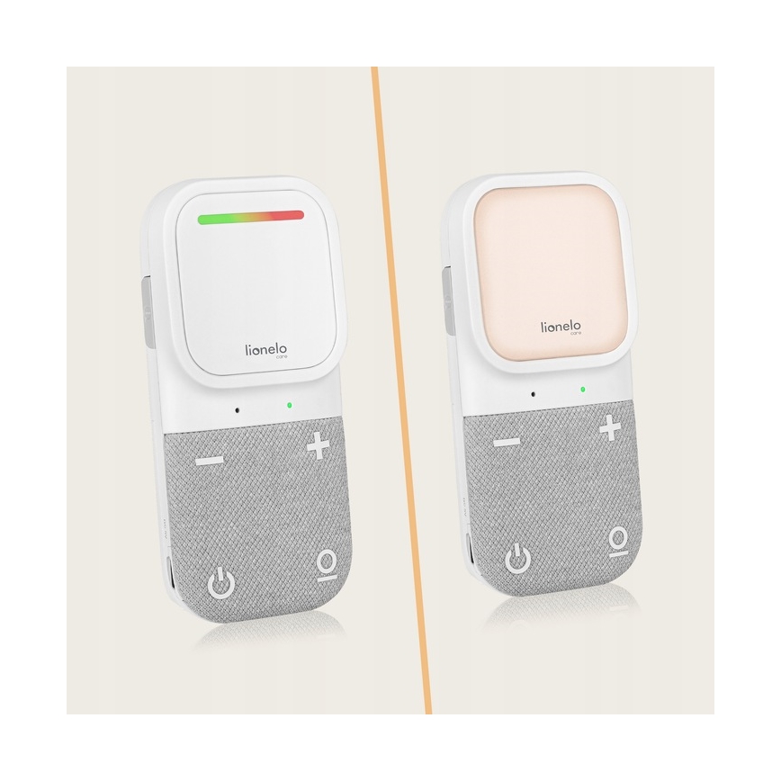 Lionelo - Baby monitor audio senza fili ricaricabile per bambini BABYLINE 2.2 5V