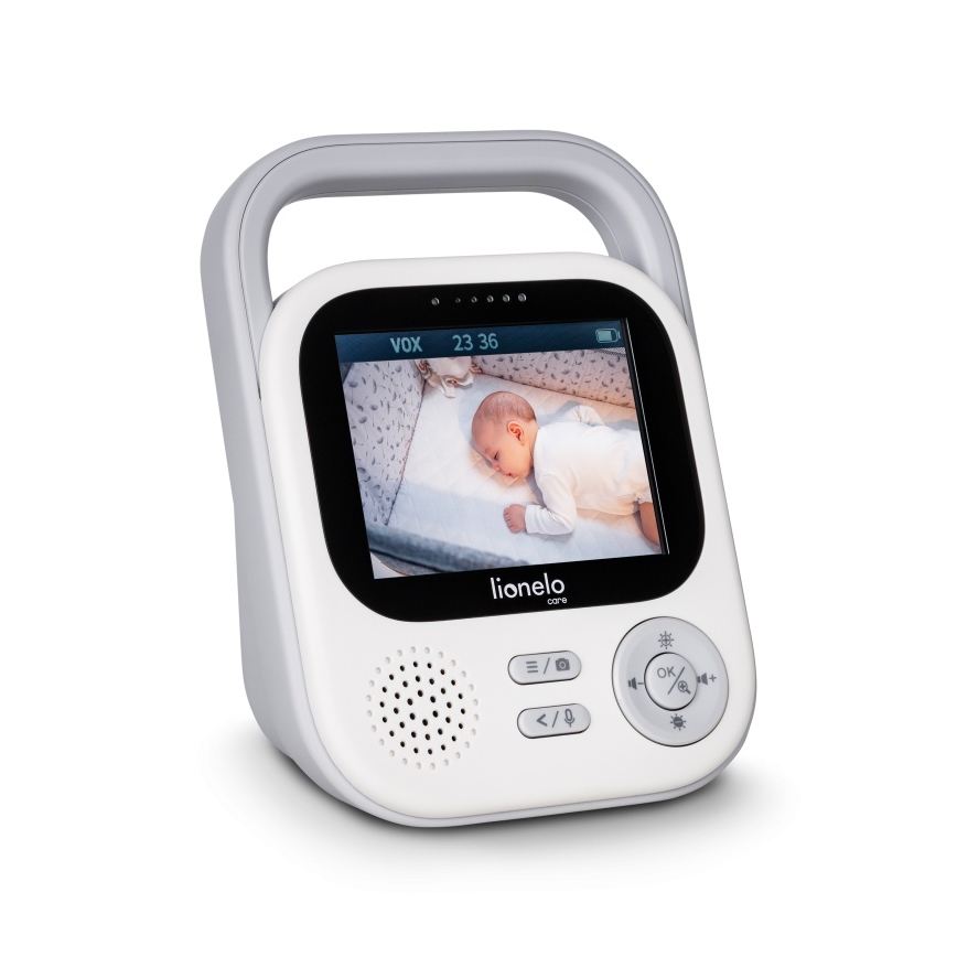 Lionelo - Baby monitor BABYLINE 3.2 con display, 5V 2600 mAh