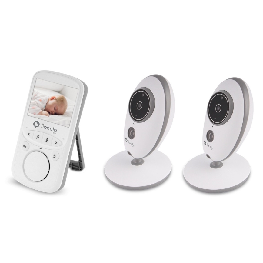Lionelo - Baby monitor BABYLINE 5.1 con display, 230V 1000 mAh