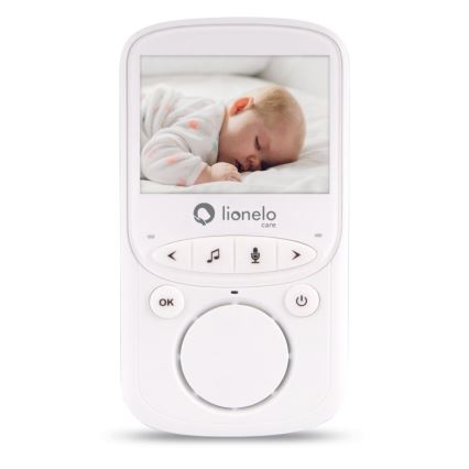 Lionelo - Baby monitor BABYLINE 5.1 con display, 230V 1000 mAh