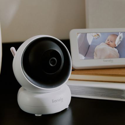 Lionelo - Baby monitor con display BABYLINE 8.3, 5V 3600 mAh