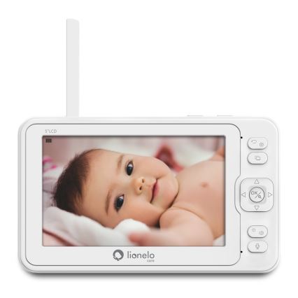 Lionelo - Baby monitor con display BABYLINE 8.3, 5V 3600 mAh