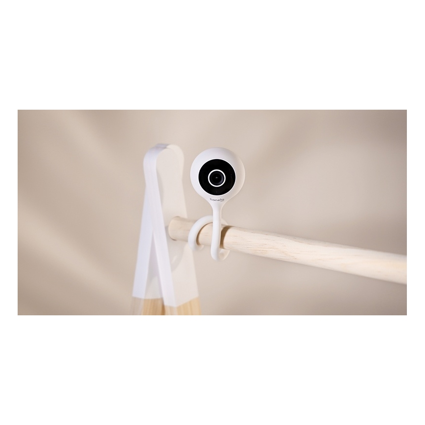 Lionelo - Baby monitor intelligente BABYLINE SMART Wi-Fi Bianco