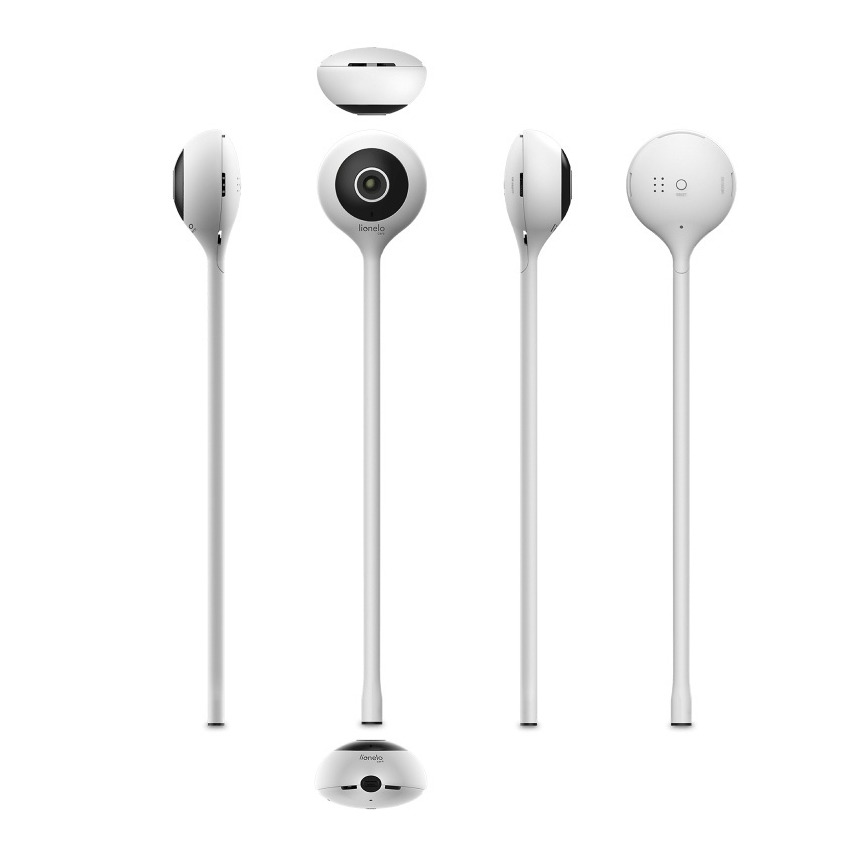 Lionelo - Baby monitor intelligente BABYLINE SMART Wi‑Fi Bianco