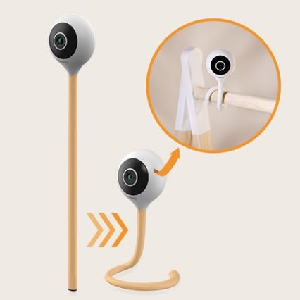 Lionelo - Baby monitor intelligente BABYLINE SMART Wi‑Fi Bianco