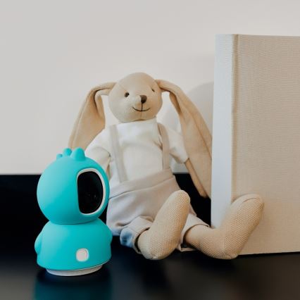 Lionelo - Baby monitor intelligente BABYLINE VIEW Wi-Fi 5V Bianco