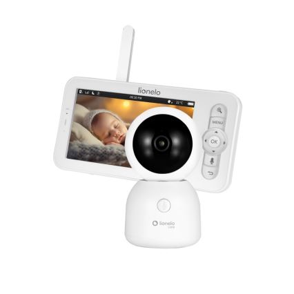 Lionelo - Baby monitor ricaricabile con schermo BABYLINE 9.2 5V 3600 mAh