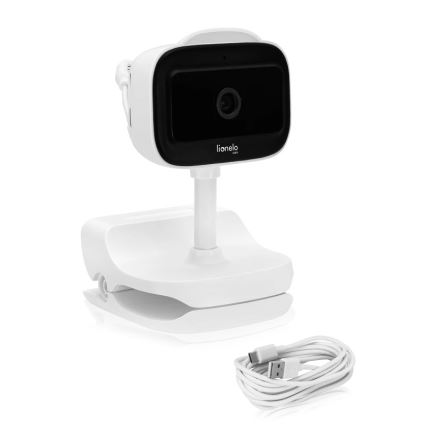 Lionelo - Baby monitor ricaricabile per bambini BABYLINE GO 5V 3350 mAh