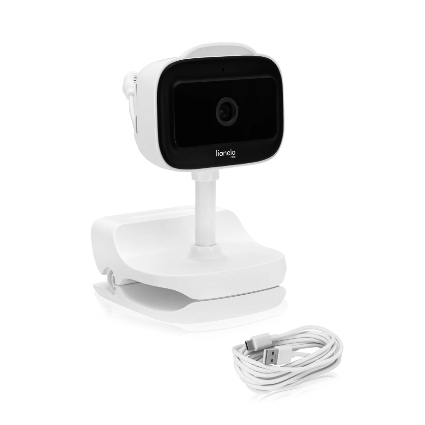 Lionelo - Baby monitor ricaricabile per bambini BABYLINE GO 5V 3350 mAh