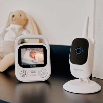 Lionelo - BABYLINE 3.2 Baby Monitor con Display 5V 2600 mAh