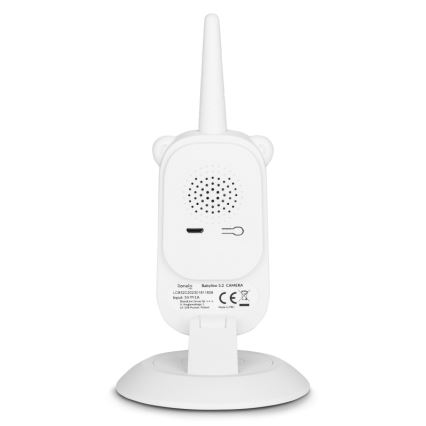 Lionelo - BABYLINE 3.2 Baby Monitor con Display 5V 2600 mAh