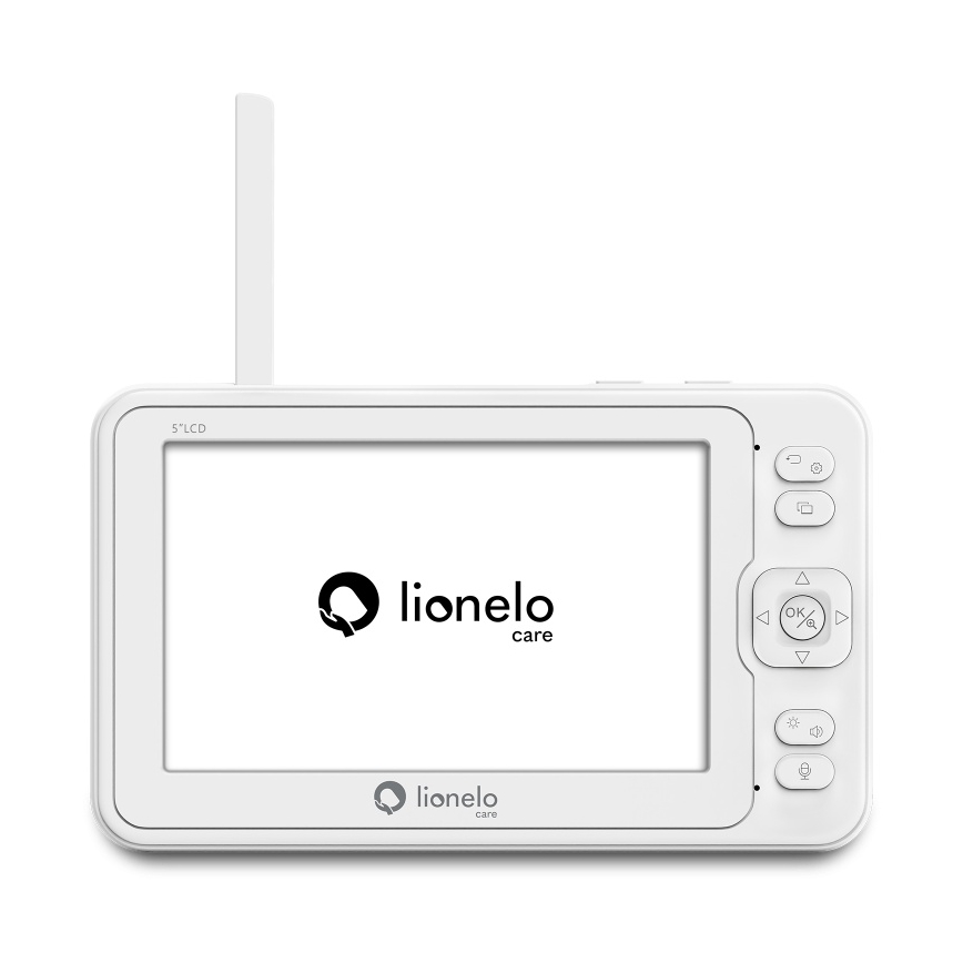 Lionelo - BABYLINE 8.3 Baby Monitor con Display, 5V, 3600 mAh