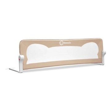Lionelo - Barriera di sicurezza per letto EVA beige