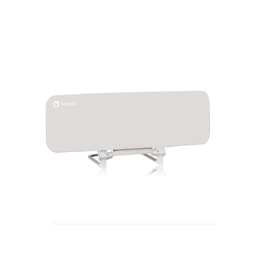 Lionelo - Barriera di sicurezza per letto LORA grigia