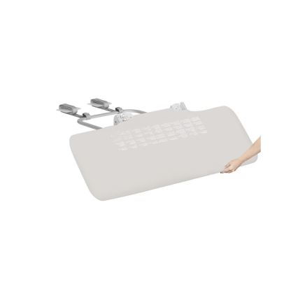 Lionelo - Barriera di sicurezza per letto LORA grigia