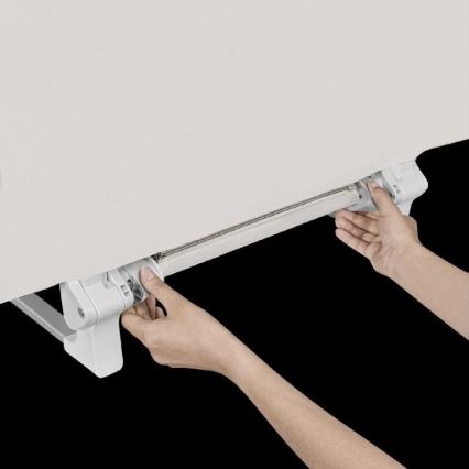 Lionelo - Barriera di sicurezza per letto LORA grigia