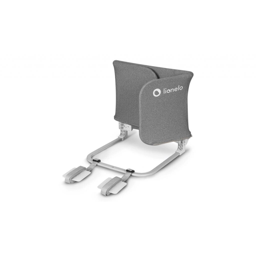 Lionelo - Barriera di sicurezza per letto LORA grigio scuro