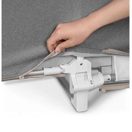 Lionelo - Barriera di sicurezza per letto LORA grigio scuro