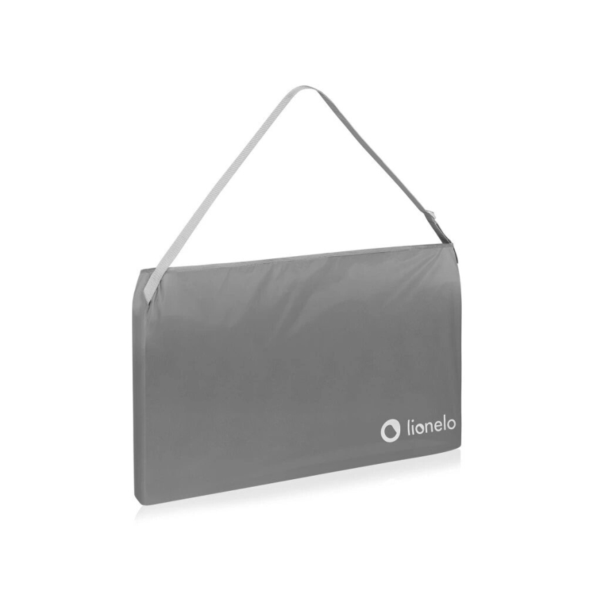 Lionelo - Barriera di sicurezza per letto LORA XL grigia