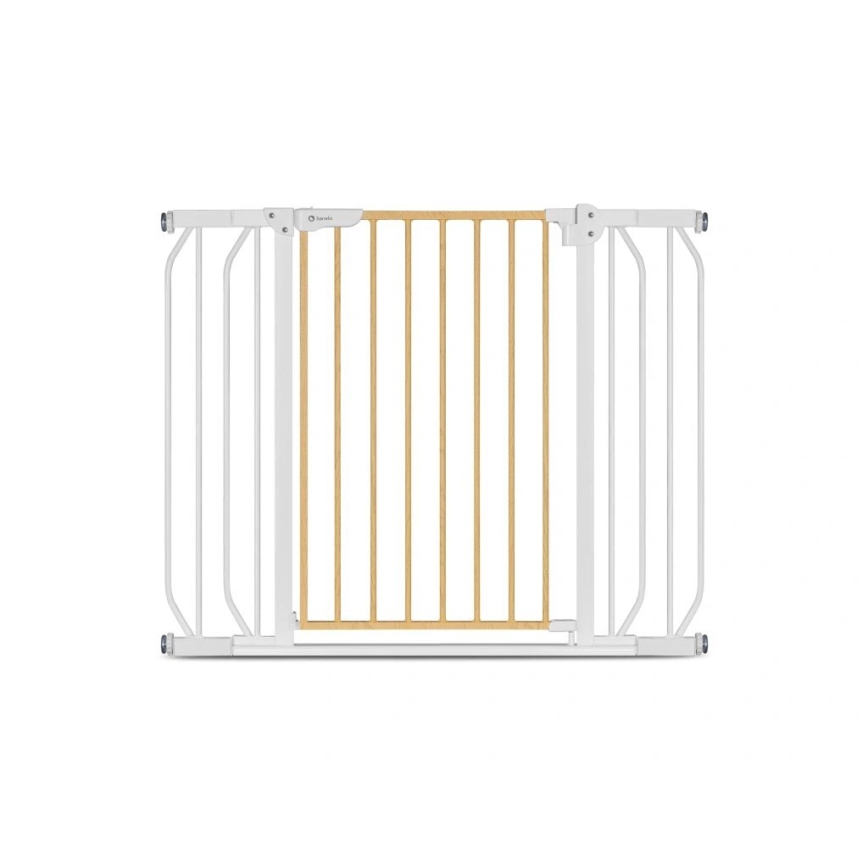 Lionelo - Barriera di sicurezza TRUUS SLIM bianco/beige