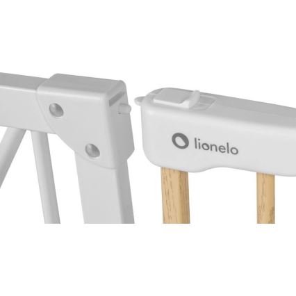 Lionelo - Barriera di sicurezza TRUUS SLIM bianco/beige