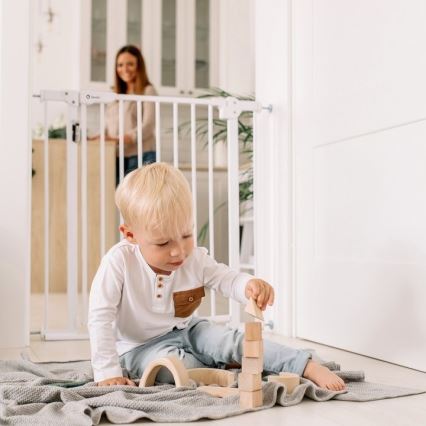 Lionelo - Barriera di sicurezza TRUUS SLIM LED 1xAAA bianca