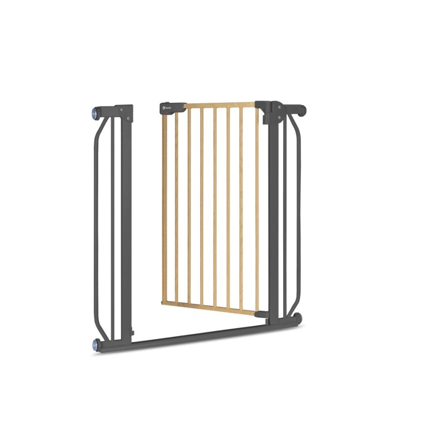 Lionelo - Barriera di sicurezza TRUUS SLIM nera/beige
