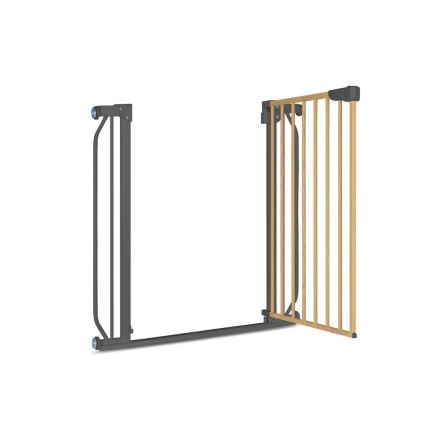 Lionelo - Barriera di sicurezza TRUUS SLIM nera/beige
