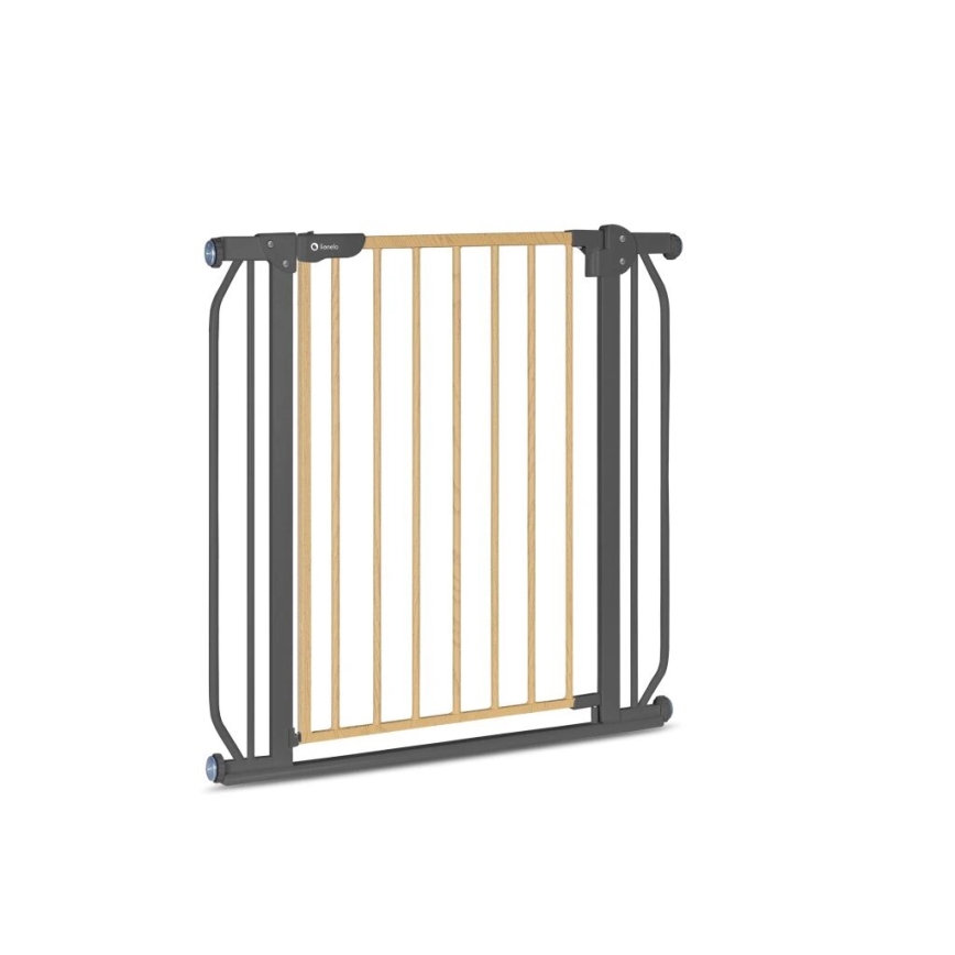 Lionelo - Barriera di sicurezza TRUUS SLIM nero/beige