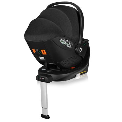 Lionelo - Base per seggiolini auto MOXIE SET i-Size Nero