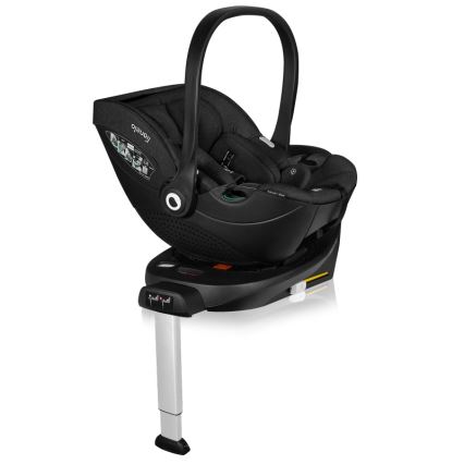Lionelo - Base per seggiolini auto MOXIE SET i-Size Nero