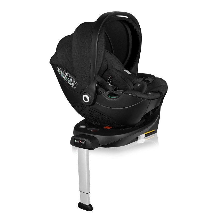 Lionelo - Base per seggiolini auto MOXIE SET i-Size Nero