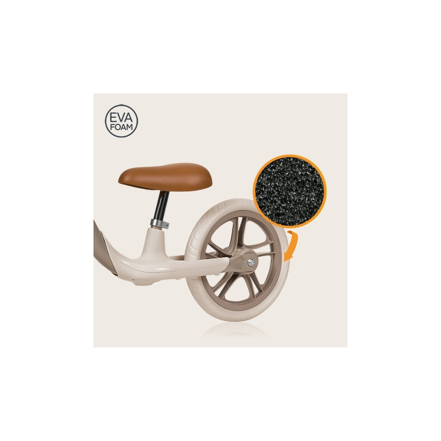 Lionelo - Bici a spinta ALEX PLUS beige