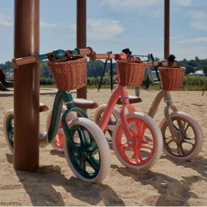 Lionelo - Bici a spinta ALEX PLUS verde