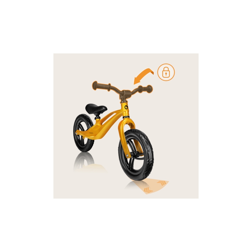 Lionelo - Bici a spinta BART giallo