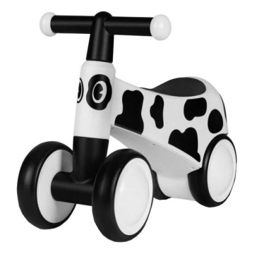 Lionelo - Bici a spinta SAMMY nero/bianco