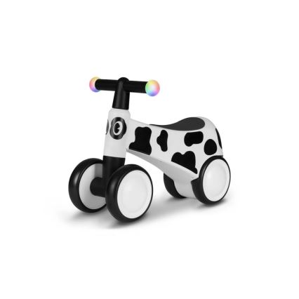 Lionelo - Bici a spinta SAMMY nero/bianco