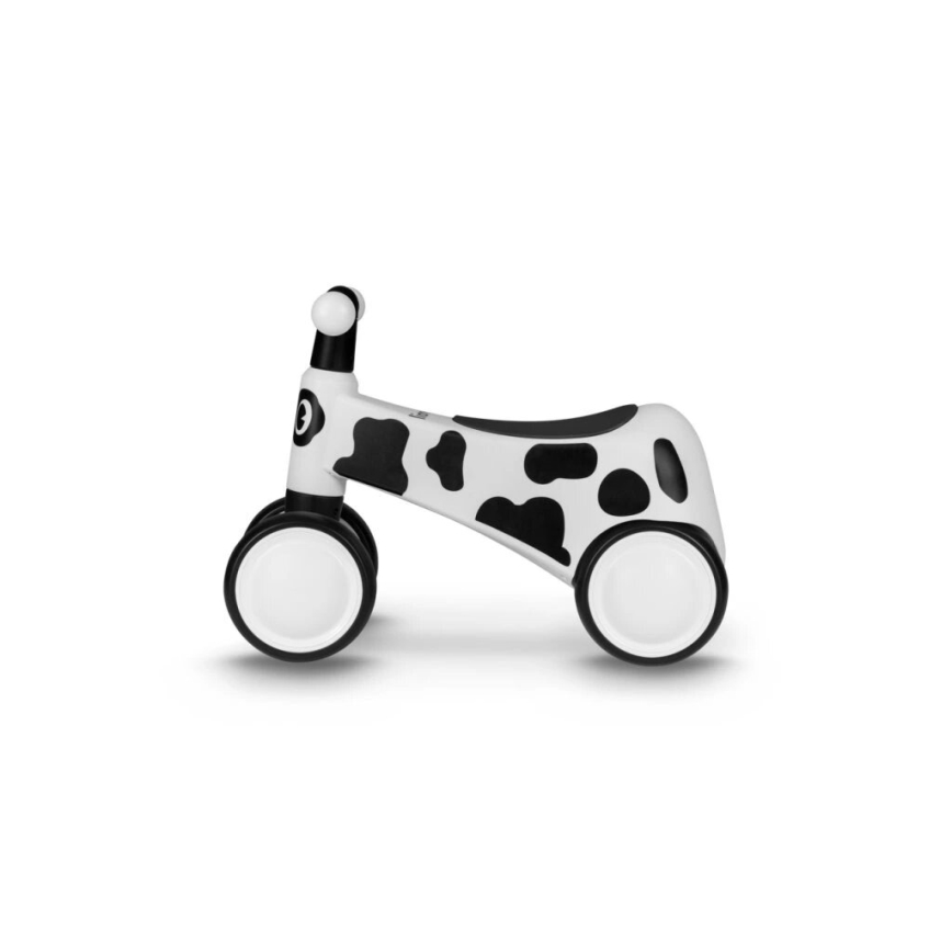 Lionelo - Bici a spinta SAMMY nero/bianco