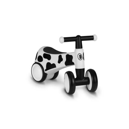 Lionelo - Bici a spinta SAMMY nero/bianco