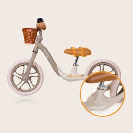 Lionelo - Bicicletta senza pedali ALEX PLUS beige